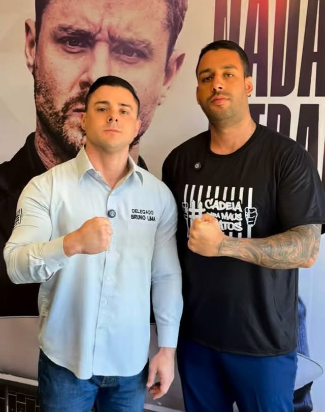 Toni Russo e Delegado Bruno Lima